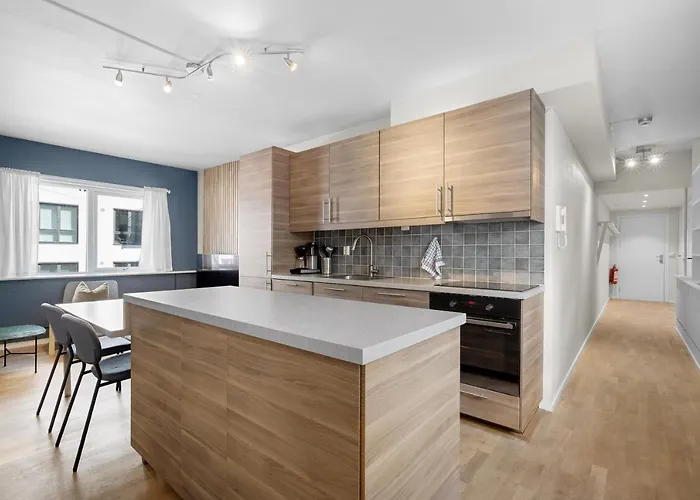 Modern - Work Friendly - Quiet Area Bergen